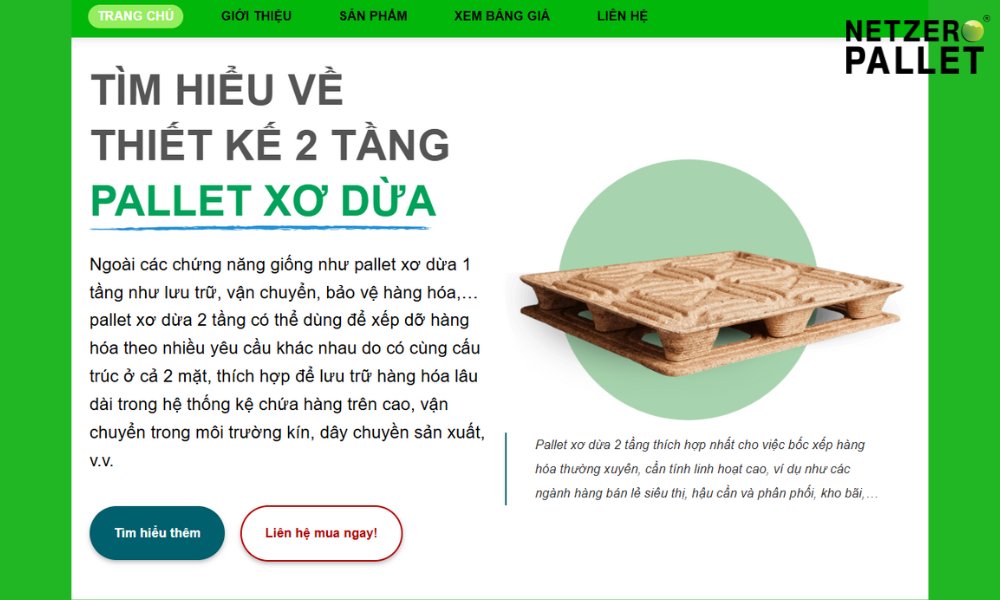 Netzero Pallet